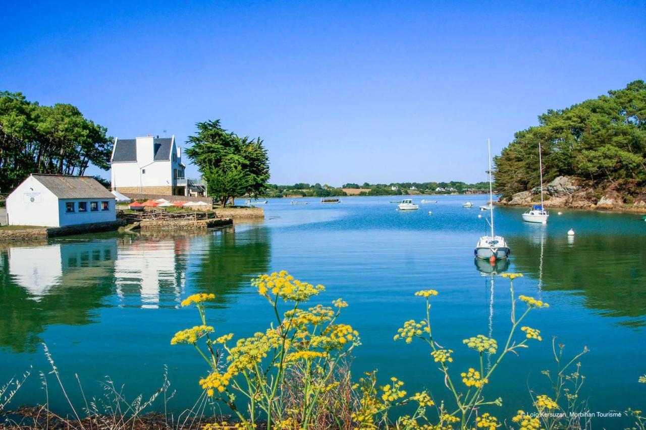 Maison 4 Personnes En Bord De Mer - Golfe Du Morbihan Baden Exteriör bild